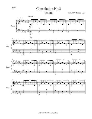 Five Consolations No.3