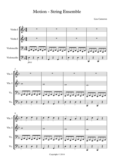 Motion - String Quartet
