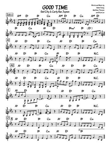 Good Time (arr. minonin)