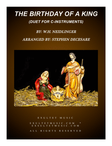 The Birthday Of A King (Duet for C-Instruments) (arr. Stephen DeCesare)