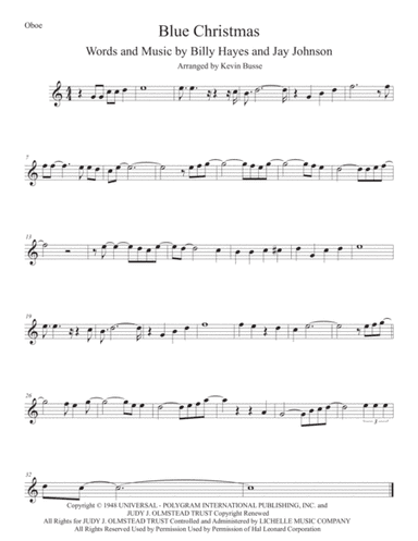 Blue Christmas (arr. Kevin Busse)