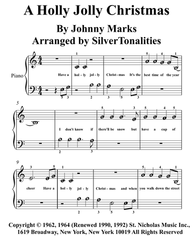 A Holly Jolly Christmas (arr. SilverTonalities)