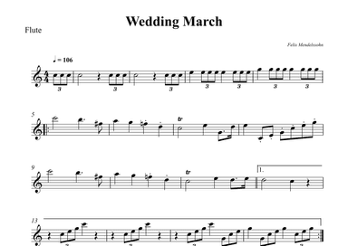 Wedding March (arr. Wesley S. SIlva)