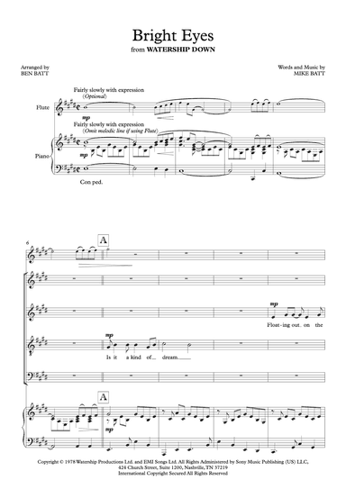 Bright Eyes (arr. Ben Batt)