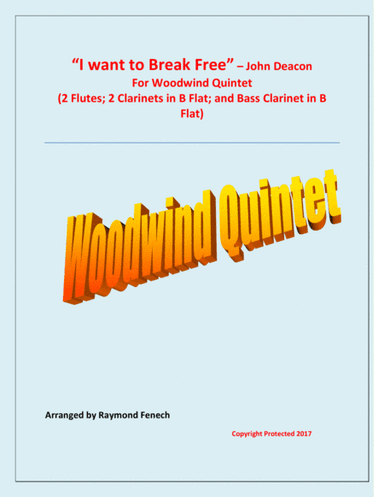 I Want To Break Free (arr. Raymond Fenech)