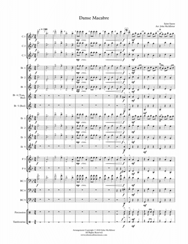 Danse Macabre - Adaptable Arrangement (arr. John McAllister)