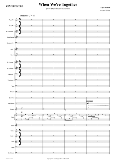 When We're Together (arr. Juan Villodre)