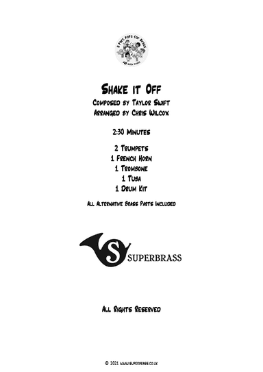 Shake It Off (arr. Chris Wilcox)