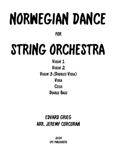 Norwegian Dance for String Orchestra (arr. Jeremy Corcoran)