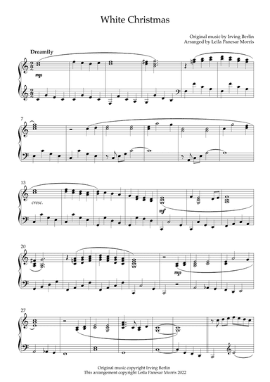 White Christmas (arr. Inky Celeste)