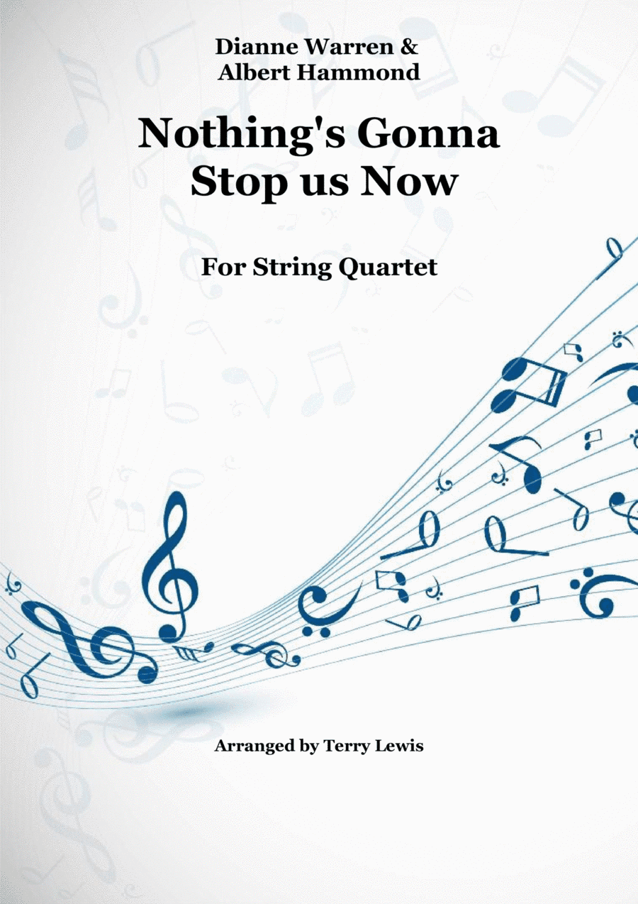 Nothing's Gonna Stop Us Now (arr. Terry Lewis)