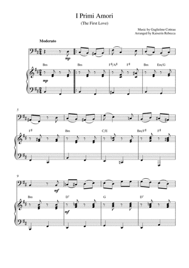 I Primi Amori (The First Love) (arr. Kaiserin Rebecca)