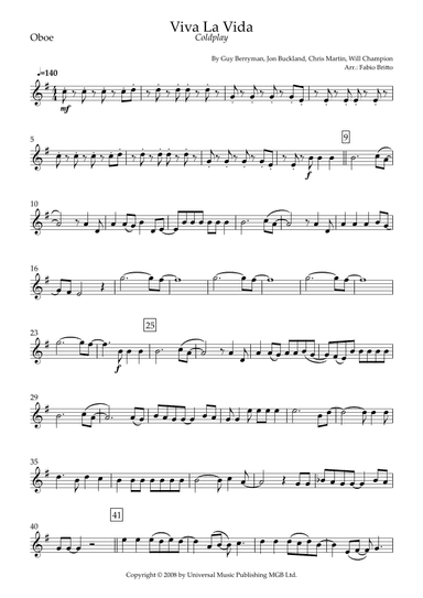 Viva La Vida (arr. Fabio Britto)