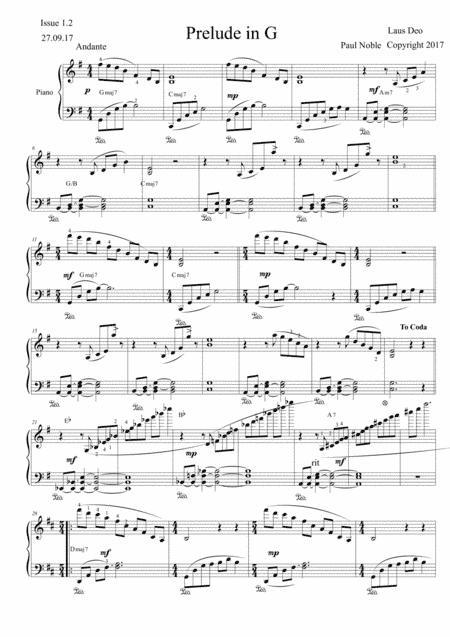 Prelude in G 1.2