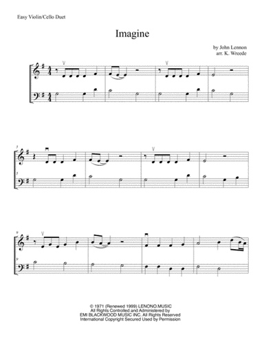 Imagine (arr. K. Wreede)