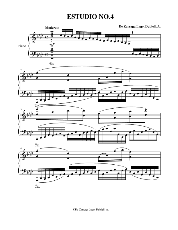Ten Etudes No.4