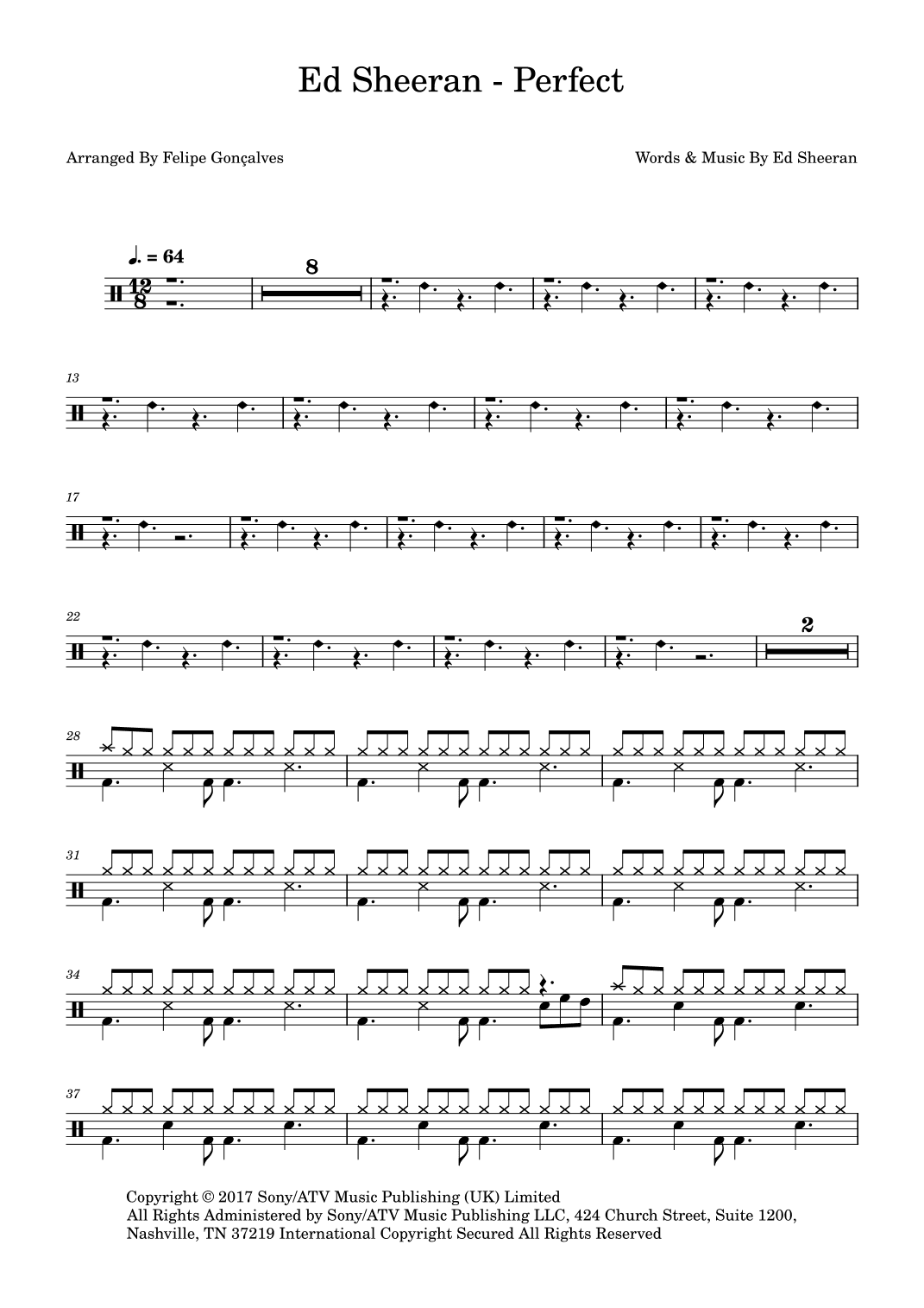 Perfect (arr. Felipe Gonçalves)