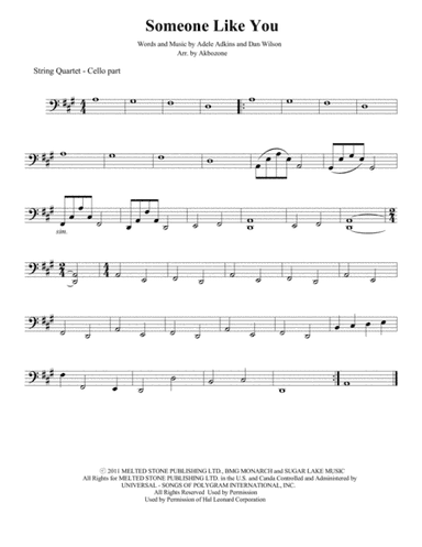 Someone Like You (arr. John Kim)