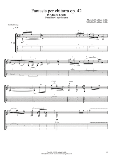 Fantasia per chitarra op. 42