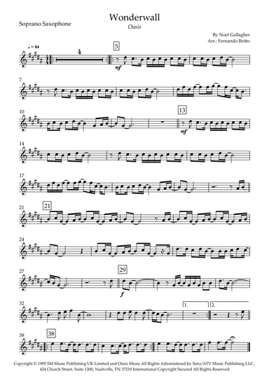 Wonderwall (arr. Fernando Britto)