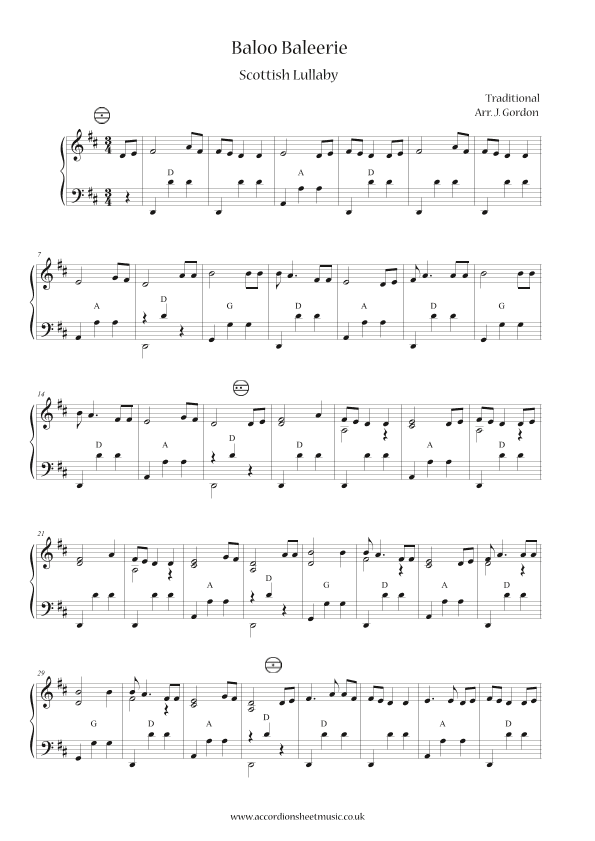 Baloo Baleerie (arr. Julia Gordon)
