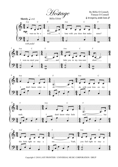 Hostage (arr. Janelle Davies)