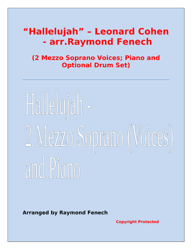Hallelujah (arr. Raymond Fenech)