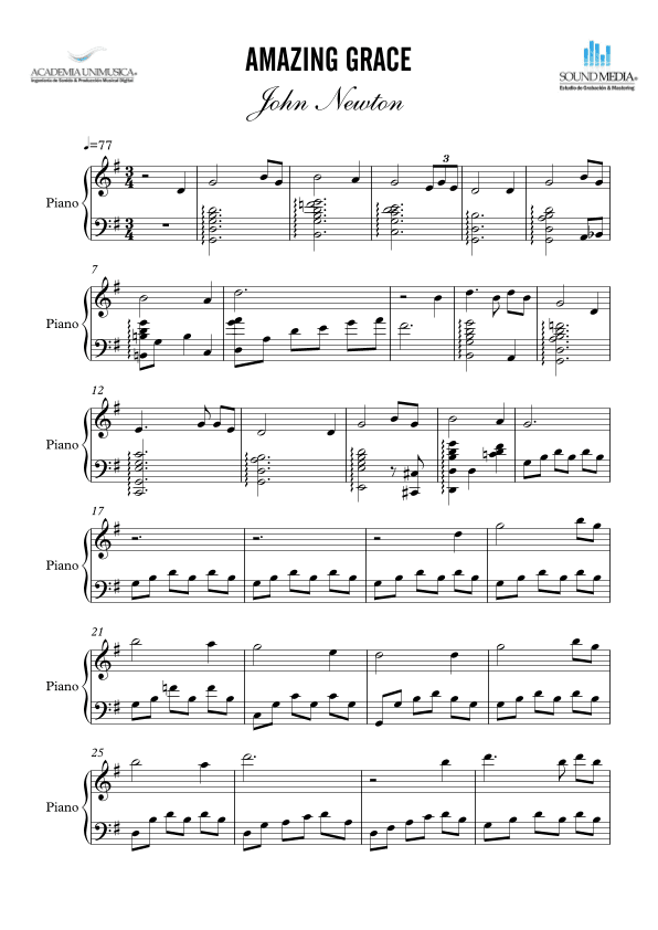 Amazing Grace (arr. John Newton)