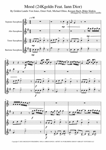 Mood (arr. Nicolás Cortés Castillo)
