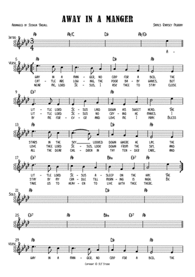 Away In A Manger (arr. Joshua Tindall)