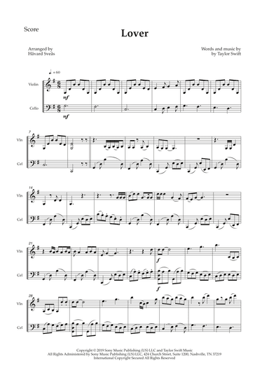 Lover (arr. Håvard Sveås)