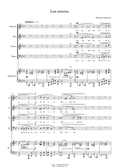 Lux aeterna