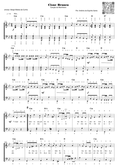 Cisne branco - Canção do marinheiro (arr. Sérgio Matias da Cunha)