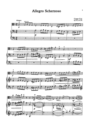 Allegro Scherzoso (arr. Unknown)