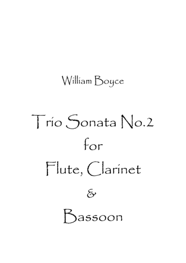 Trio Sonata No.2 (arr. Spence Bundy)
