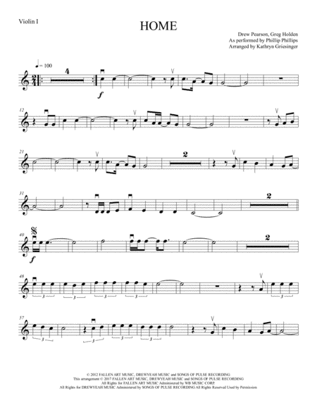 Home (arr. Kathryn Griesinger)