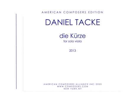 [Tacke] die Kürze