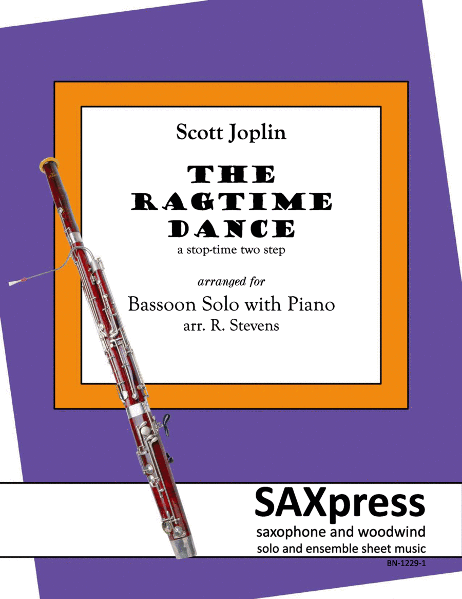 The Ragtime Dance - Scott Joplin - BASSOON SOLO with piano (arr. Robert Stevens)