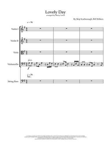 Lovely Day (arr. Sherry Lewis)
