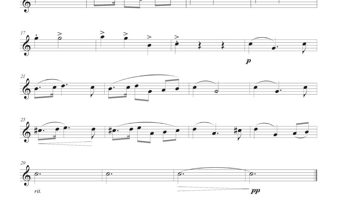 Theme from "The Unfinished Symphony" (arr. P. R. Frederick)