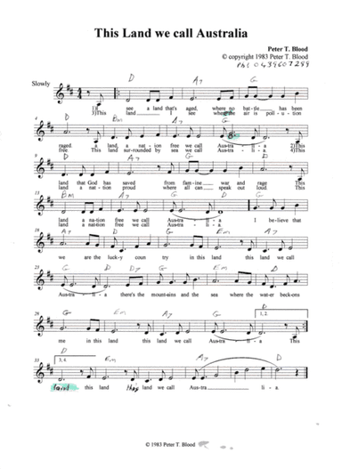 This land we call Australia.