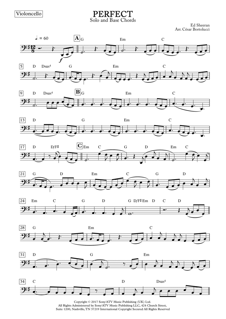 Perfect (arr. ACT Bortolucci)