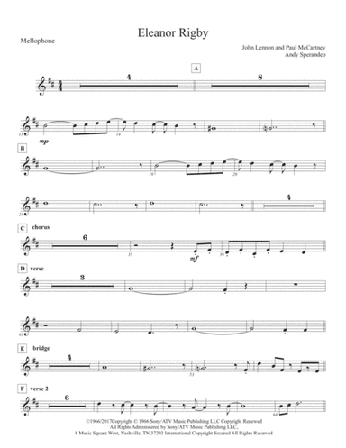 Eleanor Rigby (arr. Andy sperandeo)