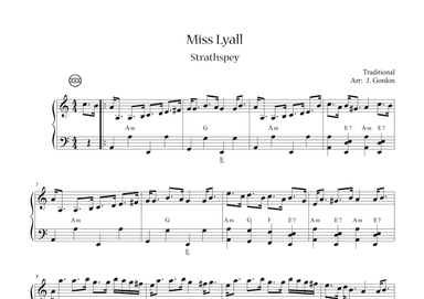 Miss Lyall (arr. Julia Gordon)