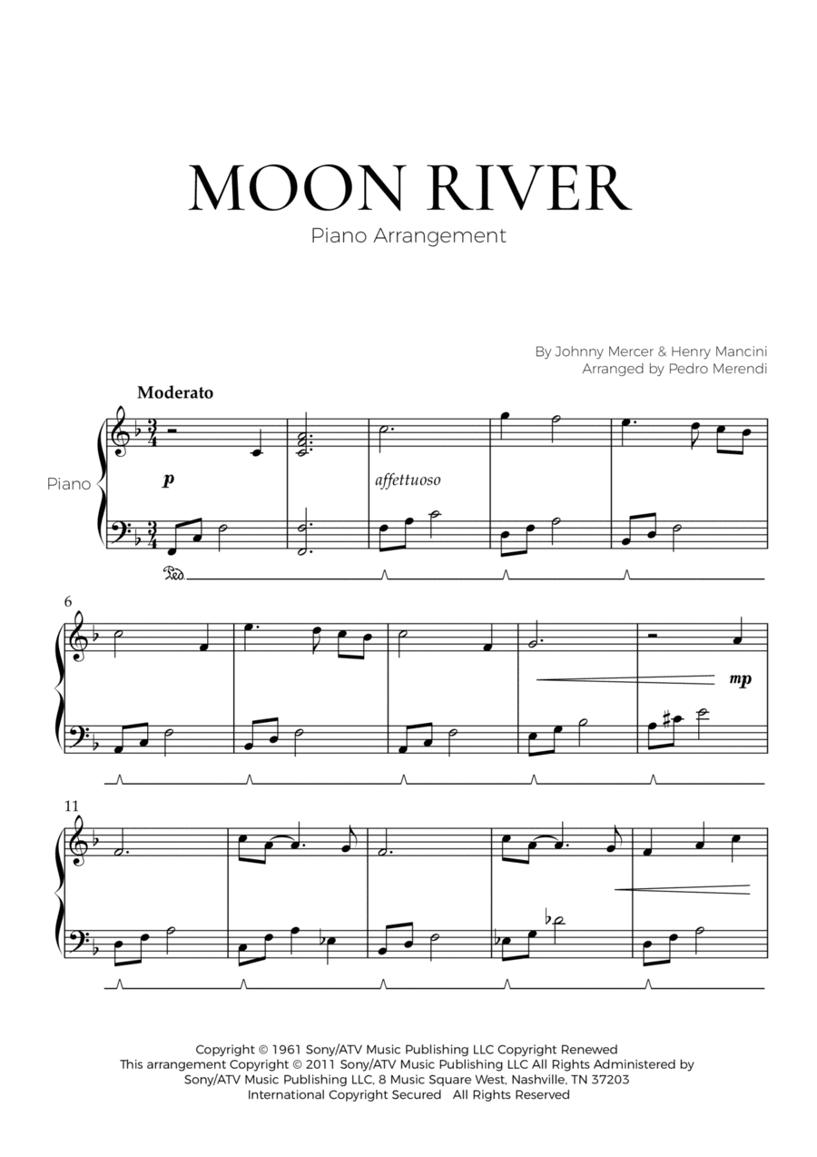 Moon River (arr. Pedro Merendi)
