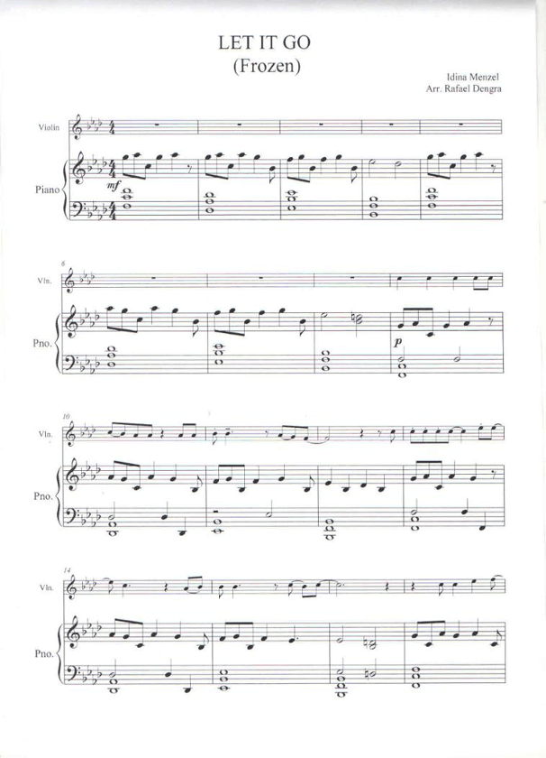 Let It Go (arr. Rafael Dengra)