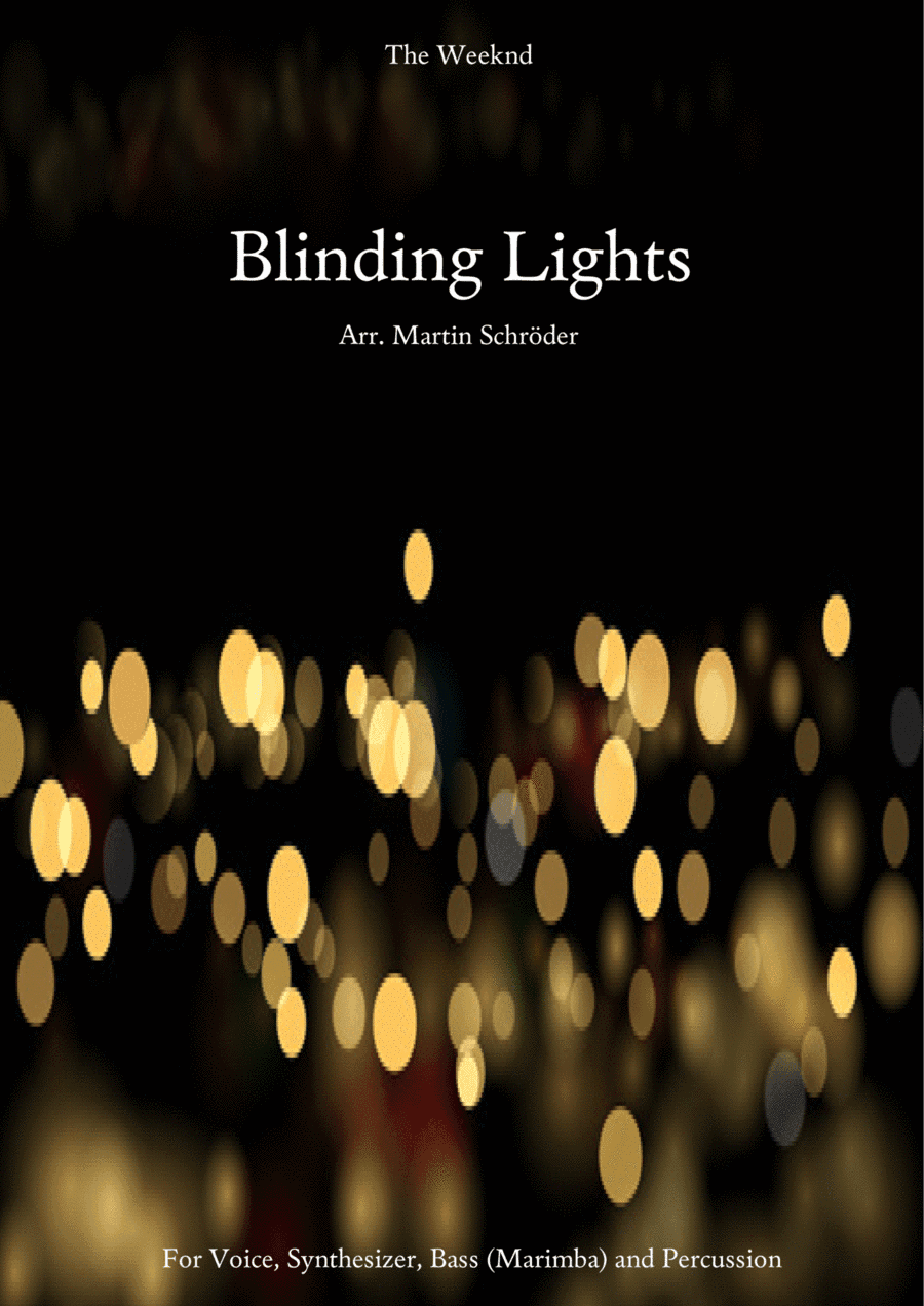 Blinding Lights (arr. Martin Schröder)