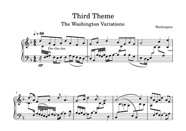 The Washington Variations - Third Theme