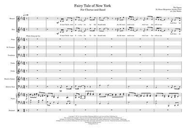 Fairytale Of New York (arr. Dan Wattis)