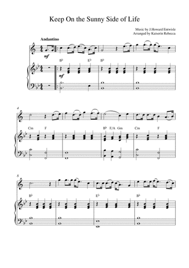 Keep On the Sunny Side of Life (arr. Kaiserin Rebecca)